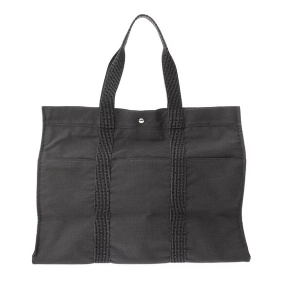 HERMES Her Line TGM old model gray tote bag - Picture 1 of 11
